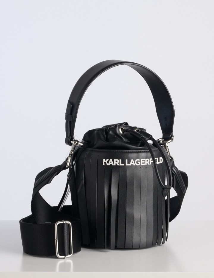 K/fringe secchiello Karl Lagerfeld